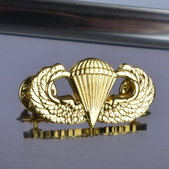 Висококачествен икона квалификация парашутист военновъздушните сили на САЩ, метални значки с квалификационными щифтове