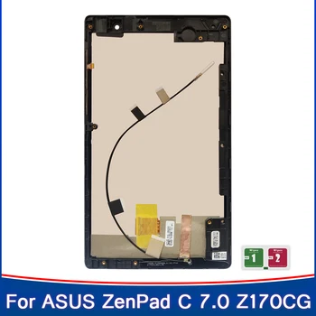 ААА + За Asus Zenpad C 7,0 Z170CG P01Y Z170 LCD Дисплей Със Сензорен Екран и Дигитайзером В Събирането на
