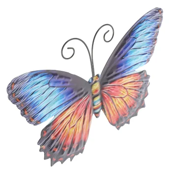 Метална висулка във формата на пеперуда, монтиране на декоративна украса във формата на пеперуда