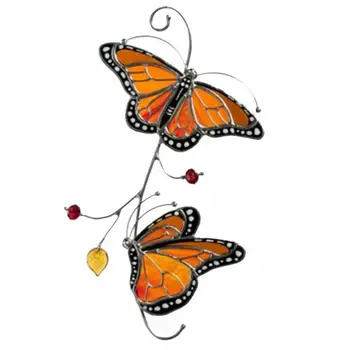 Окачен декор с пеперуда-монарх, изкуствени Пеперуди за бродерия, боядисани стени с изкуствени пеперуди за дома, спални, Сватбени партита