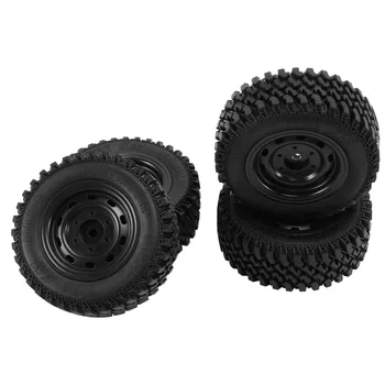 Комплект гумени джанти гуми 4шт за MN86 1/12 RC Car САМ Upgrade Резервни Части, Аксесоари