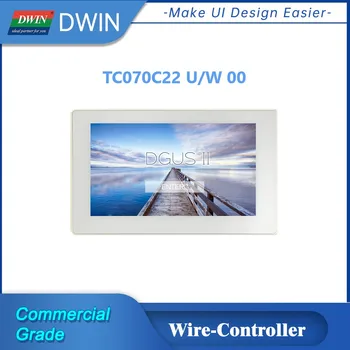 Термостат DWIN 7,0 инча, 1024 * 600, Капацитивен сензорен екран IPS TFT, Жичен контролер Wi-Fi, 16,7 M цвята, Стенни панела 