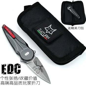 ЕРП плейър коллекционный сгъваем нож с подшипником от стомана N690co висока твърдост портативен сгъваем нож