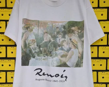 Реколта тениска на 90-те години на Pierre Auguste Renoir 
