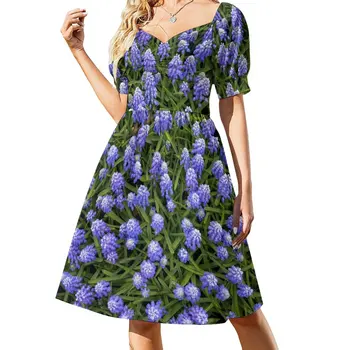 Нова рокля без ръкави Hyacinth Explosion, дрехи за бала рокля за жените 2023, дълга рокля, дамски рокли, лято