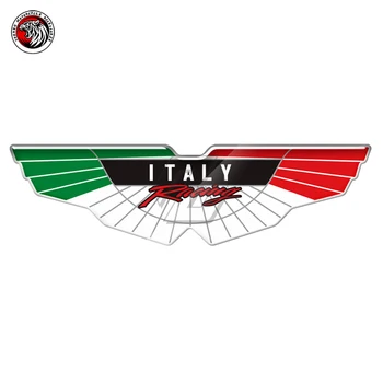 3D стикер с мотоциклетным флага, подходяща за Triumph Tiger 800 1200 STREET TRIPLE 675 765R, етикети и за етикети Vespa Italy