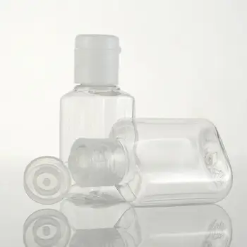 пластмасова бутилка с панти капак-пеперуда обем 20 мл, PET-бутилки за козметичен лосион обем 20 куб. см, контейнер за дезинфектант за ръце LX2444