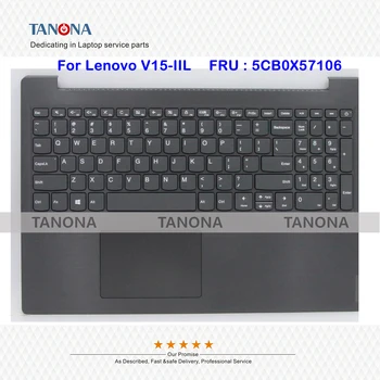 Оригинален Нов 5CB0X57106 IG За лаптоп Lenovo V15-IIL главни Букви Поставка за Ръце с клавиатура САЩ KB Рамка C Shell Non_Backlight 82C5