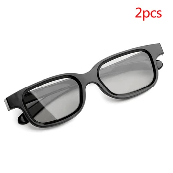 2 бр./лот, VQ163R, поляризирани пасивни 3D очила за 3D телевизия, истински 3D-кина, кино, поляризирани 3D очила, скоби за късогледство, за деца