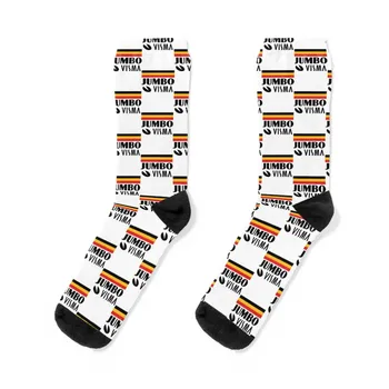 Чорапи TEAM JUMBO-VISMA на Едро, коледни чорапи за мъже и жени