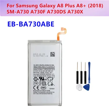 Нова батерия EB-BA730ABE 3500 mah За Samsung Galaxy A8 Plus A8 + (2018) SM-A730 A730F A730DS A730X + Инструменти