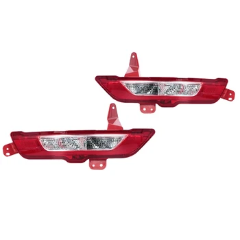 1 Чифт Рефлектори Задната Броня на Автомобила LED Спирачни Фенер EJ7Z15500A резервни Части За Ford Lincoln MKC 2015-2019 Стоп-мигач