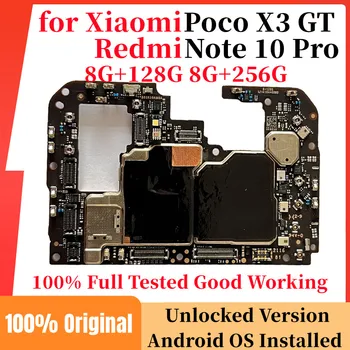 Логическа Такса за Дънната платка Xiaomi Poco X3 GT Оригиналната Разблокированная дънна Платка с Пълен Набор от Чипове, за да Redmi Note 10 Pro 5G Plate Добра Работа
