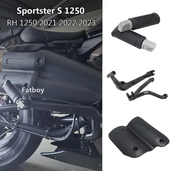 За Harley Sportster S 1250 RH1250S 2021 2022 2023 Аксесоари За Мотоциклети Стъпала За Краката на Задните Пътници Комплект Педалите