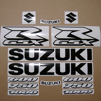 Vinyl стикер Suzuki GSXR Decal 600 750 1000, Определени лого Комплект емблеми танкове GSX R