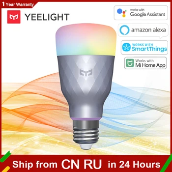 2020 Новата Интелигентна Led Лампа Yeelight 1SE E27 RGBW Цветна 100-240 В WIFI Дистанционно Управление Led Лампа За приложения за Smart home Homekit