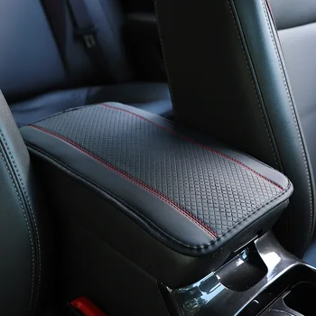 Тампон върху подлакътника на колата Универсална удобна кожена подплата за ръце за Mitsubishi Outlander 2013-2020 воздуховыпуск климатик