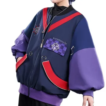 Яке с цип Genshin Impact, жилетки, пуловер за cosplay в стил аниме 