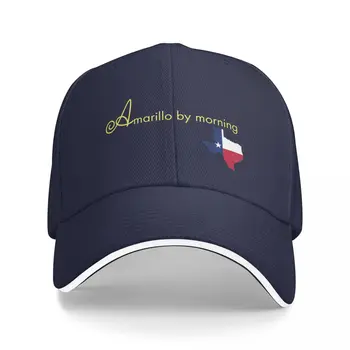 Бейзболна шапка на Amarillo By Morning, папина шапка, черна шапка за мъже и жени