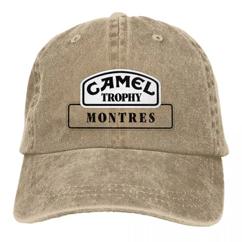 Бейзболни шапки Camel Trophy, ежедневни шапки от потертого памук, за мъже и жени, шапки за активна почивка, шапка