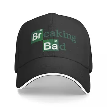 Бейзболна шапка с логото на Breaking Bad, рибарска шапка, реколта шапка на шофьор на камион, мъжки шапки, дамски шапки.