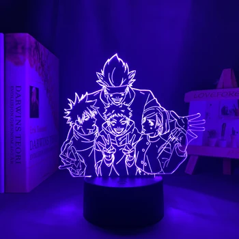 Аниме Лампа на Nadia Gojo Team Light Jujutsu Kaisen Led нощна светлина за Подарък за Рожден Ден Jujutsu Kaisen Group Nadia Gojo Lamp