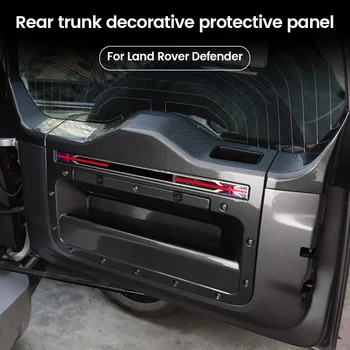 Подходящ за Land Rover Defender обшивка на багажника задната врата защитен панел за промяна на интериора