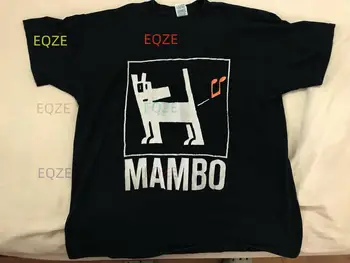 Горещи!! Реколта тениска 1989 г. Mambo Australia с пердящей куче, размерът на САЩ от S до 3XL