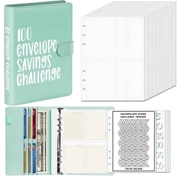 100 Пликове С Разговори, Книга Задачи За Спестяване На Пари, Пликове С Разговори За Спестяване На Пари От Бюджета