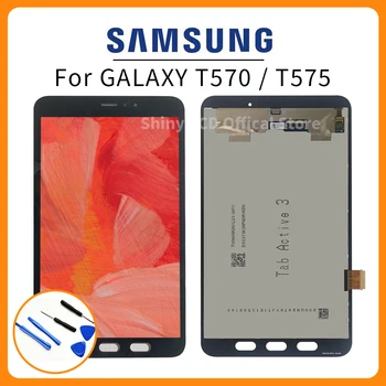 Тестван дисплей на Samsung Galaxy Tab Active3 Active 3 3rd Gen T570 T575 2020 ЖКсенсорный екран Дигитайзер в събирането на резервни Части за ремонт на