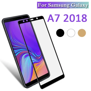Защитно Стъкло За Samsung A7 2018 A750 A730 Защитно фолио за екран От закалено Стъкло На Galaxy A7 7a A72018 750 730 стъклена защитно фолио
