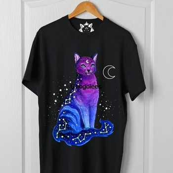 Тениска за момичета Moon Cat Pixie clothing от 100% памук
