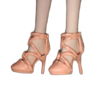 Висок клас класически обувки YJ93, сандали на равна подметка, сандали на високи токчета, забавен избор за вашите кукли Barbiie, аксесоари, в мащаб 1/6