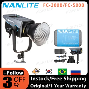 NANLITE FC-300B FC-500B 350 W 520 W Двуцветен Led Прожектор Професионална яркост 2700K-6500K