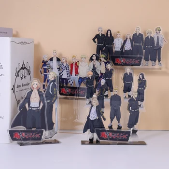 Аниме Tokyo Revengers Groups Акрилна Поставка Анимационна Фигурка Модел Играчки Настолна Чиния Основно Украса Канцеларски Материали Подарък