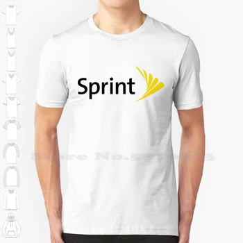Ежедневна тениска с логото на Sprint, тениски от 100% памук с най-високо качество модел