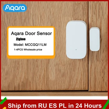 Origina Aqara Сензор за Врати, Прозорци Mini ZigBee Безжични Комплекти за Smart home Аларма Работи с Gateway3 Хъб Mi Home Homekit APP