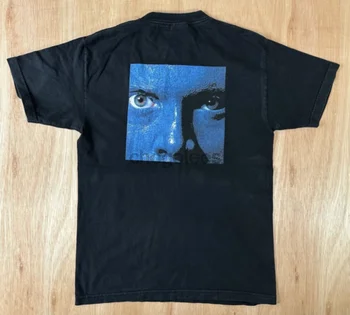 Реколта тениска на Blue Man Group Chicago среден размер с принтом на гърба