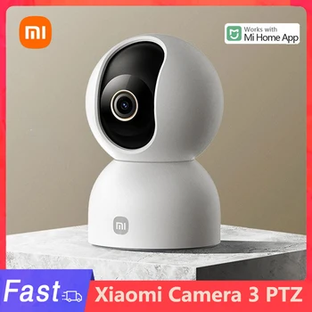 Xiaomi Slimme Camera 3 Ptz Версия 3K Пълно Двупосочно камера с резолюция от 5 Мегапиксела с преглед на 360 ° Werk Infrarood Nachtzicht