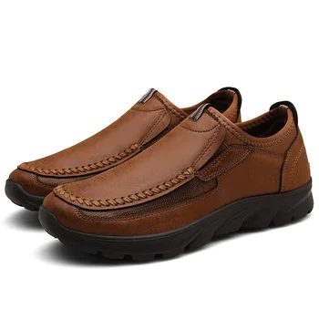 Мъжки ежедневни обувки, Лоферы, Маратонки 2023, Нова мода са ръчно изработени в ретро стил, за вашата почивка, Zapatos Casuales Hombres 