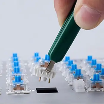 Многофункционален гребец ключове, Преносим мишка, Микропереключатель, инструмент за премахване на силни механични превключватели на клавиатурата на Едро