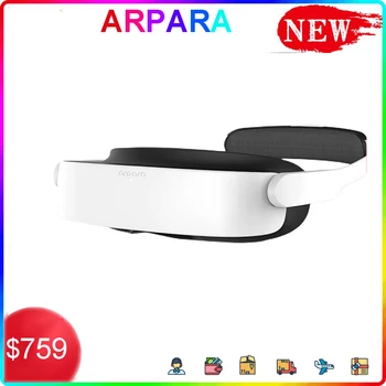 VR-слушалки Arpara 5K 3D VR-очила За свързване на КОМПЮТЪР Или смартфон VR-каска Лека версия на VR-слънчеви очила