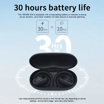 1 от ПОВЕЧЕ Безжични слушалки Bluetooth Fit SE Open накрайници за уши S30 Водоустойчиви Спортни Слушалки Усилване на басите 14,2 мм DLC намаляване на шума TWS