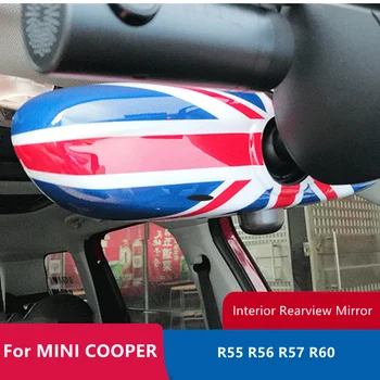 Декоративно Покритие на Купето Огледала за Обратно виждане на Автомобила за Mini Cooper R55 R56 R57 R59 R60 R61 Стикер Clubman и Countryman Аксесоари