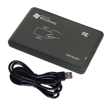125 khz RFID-Четец EM4100 USB Сензор за близост Четец за Смарт карти, без устройство за издаване на устройство за съхранение EM ID USB за Контрол на достъп