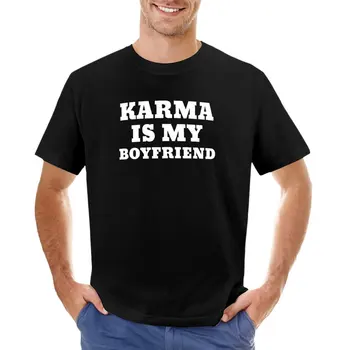 Тениска Karma Is My Гадже, летни дрехи, мъжки дрехи