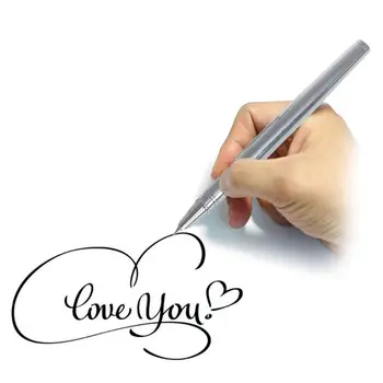 Гореща разпродажба на писалка Jinhao 126 Executive Complete Silver с тънка писалка с качулка