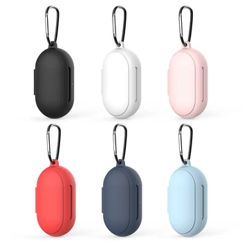 Калъф за слушалки, силиконов защитен калъф с брелоком за Samsung Galaxy Рецептори + калъф за презареждане, аксесоари за слушалки