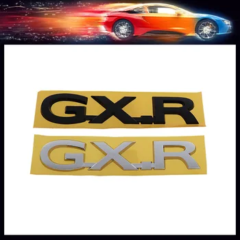 3D Премия GXR GX-R автомобилен капак на двигателя, Броня, багажник, а на Задната табела на предния капак, Стикер с емблема, Икона, стикер за Land Cruiser Prado Tundra