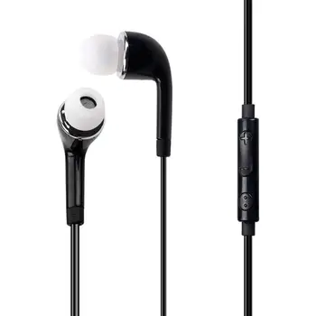Слушалки EHS64, слушалки с вграден микрофон, 3,5 мм кабел стерео слушалки-втулки за смартфон Samung Huawei, Xiaomi
